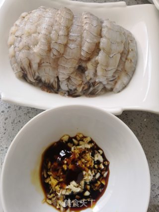 蒸皮皮虾肉的做法步骤：2