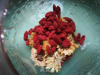 枸杞菊花茶的做法步骤：2