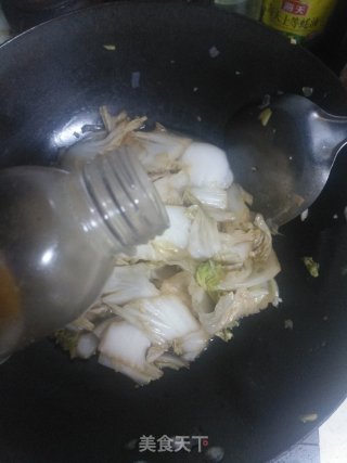醋溜白菜的做法步骤：3