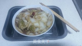 醋溜白菜的做法步骤：4