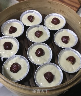 红糖发糕的做法步骤：8