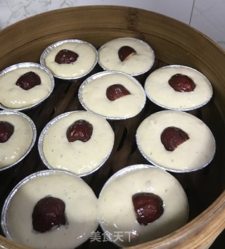 红糖发糕的做法步骤：9
