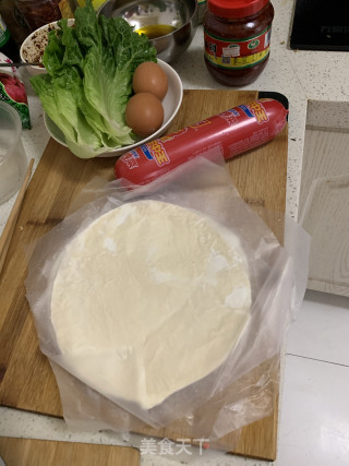 手抓饼的做法步骤：1