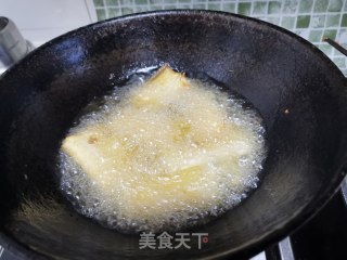 带鱼京白烧水晶粉的做法步骤：4