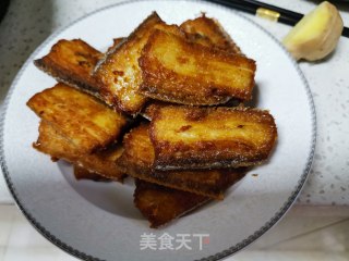带鱼京白烧水晶粉的做法步骤：5
