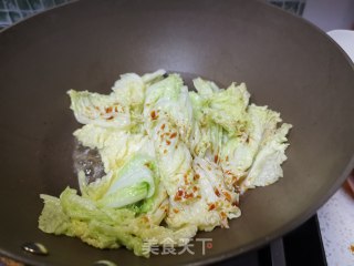 带鱼京白烧水晶粉的做法步骤：14