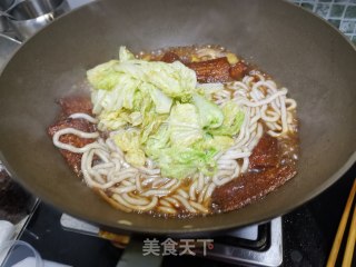 带鱼京白烧水晶粉的做法步骤：21