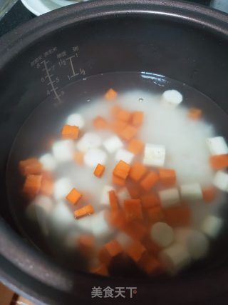 山药胡萝卜粥的做法步骤：5