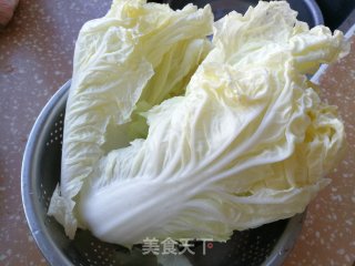 白菜炖粉条的做法步骤：2