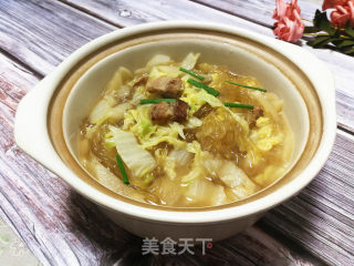 白菜炖粉条的做法步骤：7