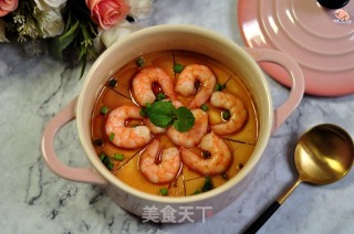 虾仁蒸蛋的做法步骤：9