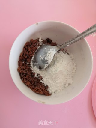花生核桃渣红糖馅饼的做法步骤：7
