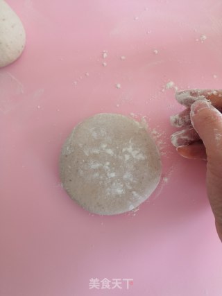 花生核桃渣红糖馅饼的做法步骤：11