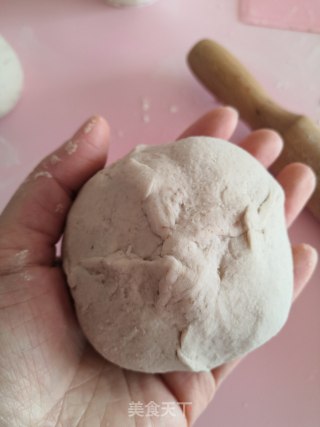 花生核桃渣红糖馅饼的做法步骤：13