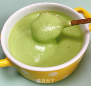 西兰花蛋黄泥的做法步骤：11