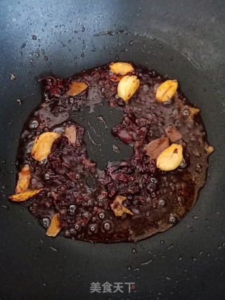 番茄豆腐泡焖牛腩的做法步骤：5