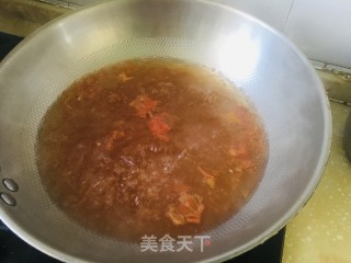 番茄酱鸡蛋青菜汤的做法步骤：4