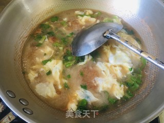 番茄酱鸡蛋青菜汤的做法步骤：9