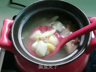 马蹄淮山鸡壳汤的做法步骤：8