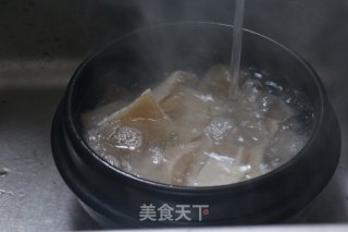 腊肉皮白萝卜汤的做法步骤：5