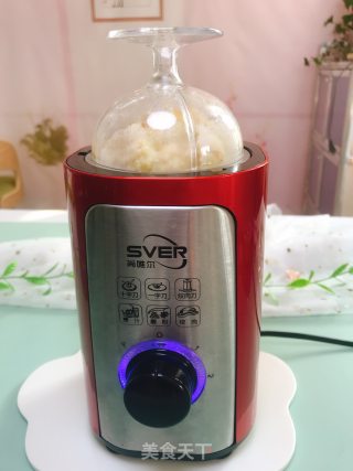 苹果燕麦米糊的做法步骤：7