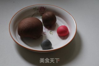驯鹿馒头的做法步骤：7