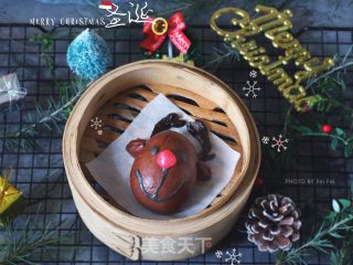 驯鹿馒头的做法步骤：27