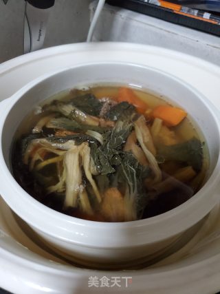 猪骨煲菜干的做法步骤：10
