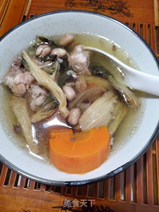 猪骨煲菜干的做法步骤：11