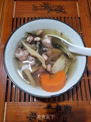 猪骨煲菜干的做法步骤：12