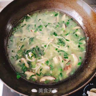 豆腐菌菇汤的做法步骤：6