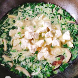 豆腐菌菇汤的做法步骤：7