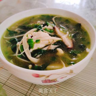 豆腐菌菇汤的做法步骤：8