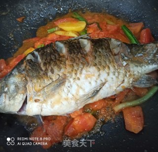 西红柿鲫鱼豆腐汤的做法步骤：5