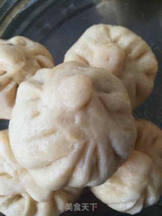 菊花包子的做法步骤：11