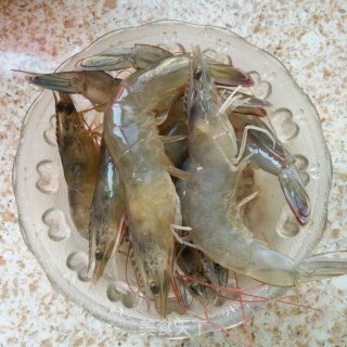 虾仁油菜粉丝汤的做法步骤：4