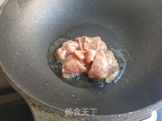 青椒熘肉片的做法步骤：5