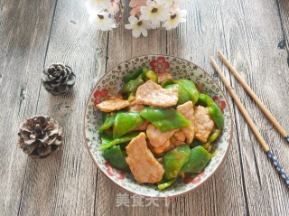 青椒熘肉片的做法步骤：11