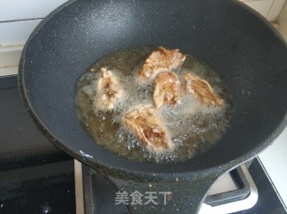炸鸡叉骨的做法步骤：5