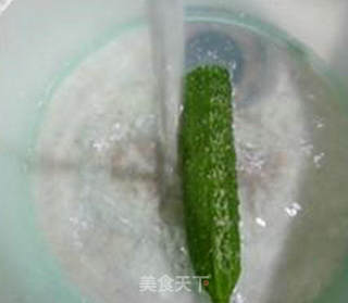 肉末青瓜炒年糕的做法步骤：4
