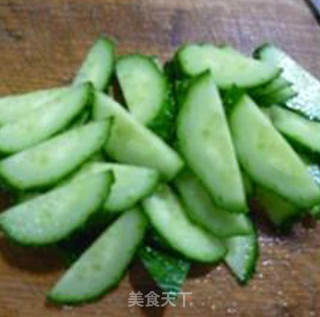 肉末青瓜炒年糕的做法步骤：5