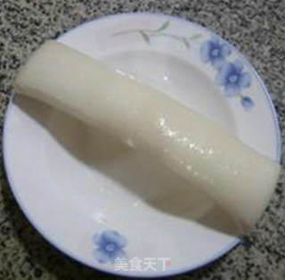 胡萝卜青菜炒年糕的做法步骤：2