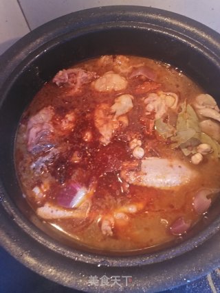 贴饼子了：地锅鸡的做法步骤：17