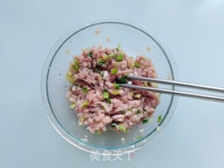 咸蛋黄糯米肉圆的做法步骤：4