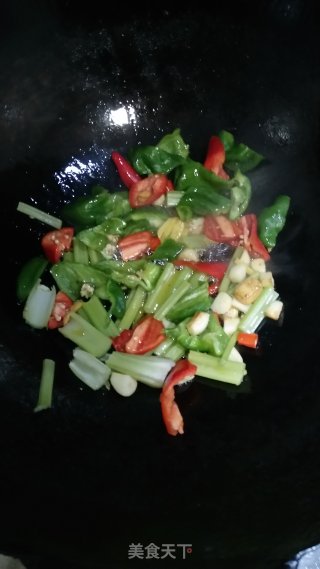江西小炒肉的做法步骤：7