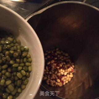 美味绿豆浆的做法步骤：4