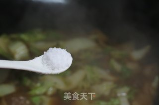 白菜猪肉粉条的做法步骤：9