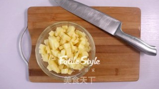 土豆香肠早餐饼的做法步骤：2