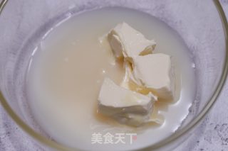 白玉豆乳奶盖的做法步骤：1