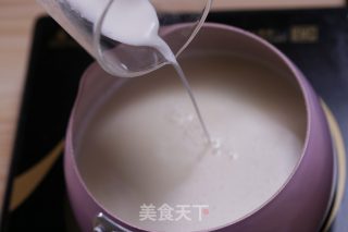 白玉豆乳奶盖的做法步骤：4